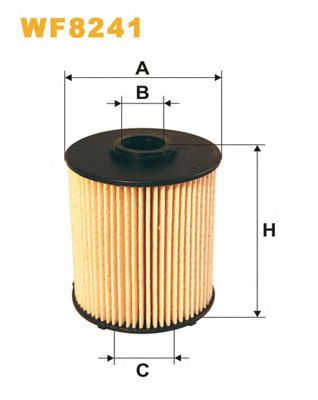 WIX FILTERS wf8241 -  Топливный фильтр